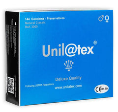 Unilatex - Preservativi Naturali confezione da 144 unità | CFarmaBeauty - C.farma&beauty 