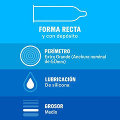Durex - Preservativi Naturali XL confezione da 12 unità | CFarmaBeauty - C.farma&beauty 