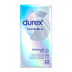 DUREX - INVISIBILE EXTRA SOTTILE 12 UNITÀ - C.farma&beauty 