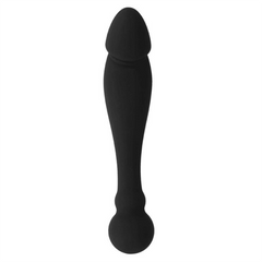 BLACK&SILVER - Dildo stimolante del punto G Karl da 18 cm: esplora il piacere profondo - C.farma&beauty 