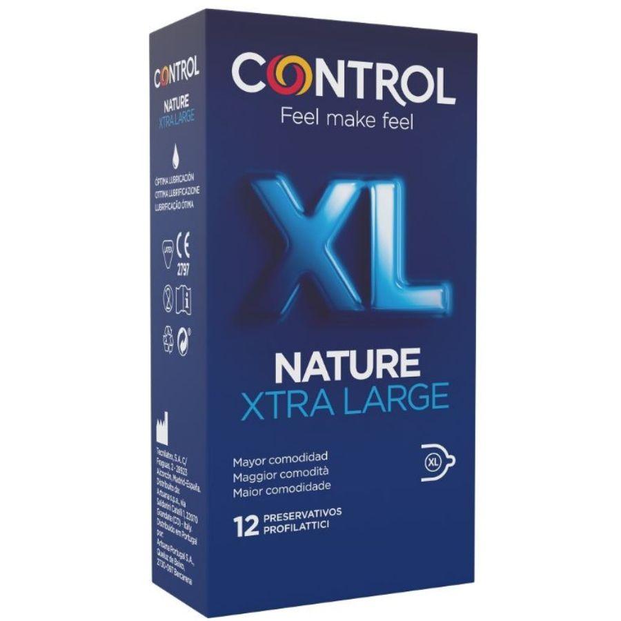 CONTROL - ADAPTA NATURE XL CONDOMS 12 UNITS - C.farma&beauty 