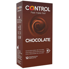 CONTROL ADAPTA CHOCOLATE CONDOMS 12 UNITS - C.farma&beauty 