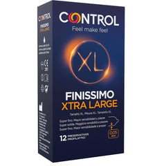 CONTROL FINISSIMO XL CONDOMS 12 UNITS - C.farma&beauty 