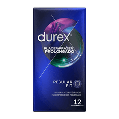 Durex - Preservativi Piacere Prolungato Ritardato confezione da 12 unità | CFarmaBeauty - C.farma&beauty 