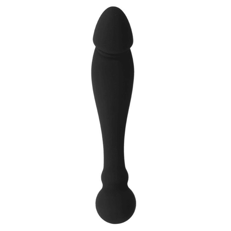 BLACK&SILVER - Dildo stimolante del punto G Karl da 18 cm: esplora il piacere profondo