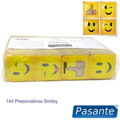 PASANTE - PRESERVATIVI SMILEY BAG 144 UNIT - C.farma&beauty 