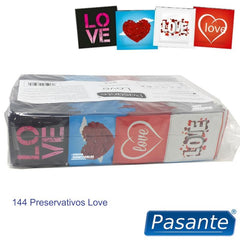 PASANTE - PRESERVATIVI LOVE BAG 144 UNITÀ - C.farma&beauty 