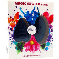 ALIVE - Magic Egg 3.0 Uovo Vibrante Telecomando Nero - C.farma&beauty 