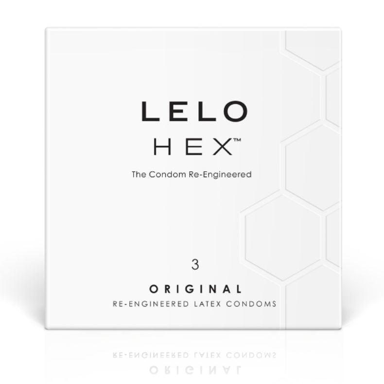 LELO HEX CONSERVANTE BOX 3 UNITÀ - C.farma&beauty 