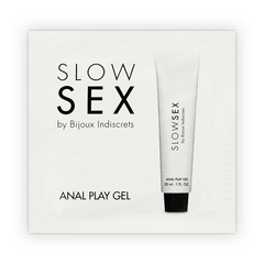 BIJOUX SLOW SEX ANAL PLAY GEL SINGOLA DOSE - C.farma&beauty 