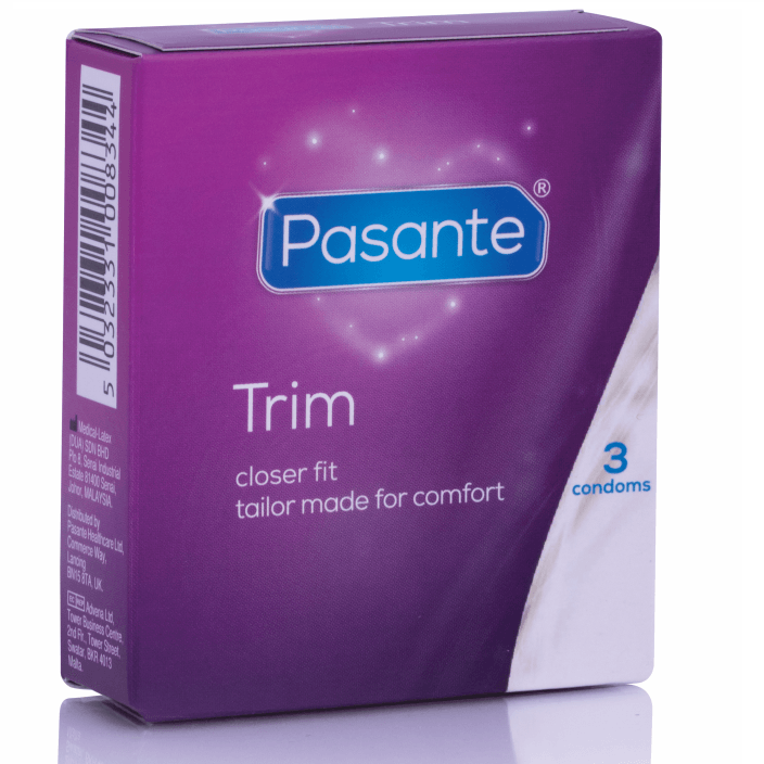 PASANTE - PRESERVATIVO SOTTILE TRIM MS 3 UNIT - C.farma&beauty 