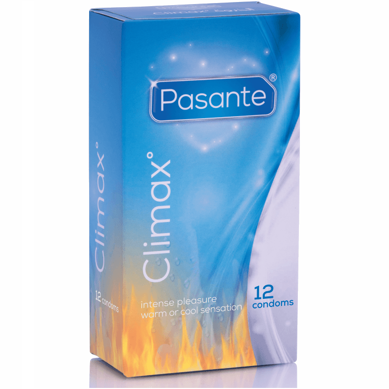 Attraverso Climax - Preservativi 6 Effetti Calore + 6 Effetti Freddo, confezione da 12 unità | CFarmaBeauty - C.farma&beauty 