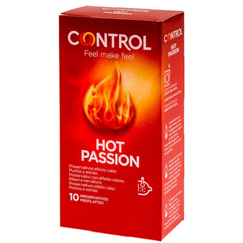 Control - Preservativi Effetto Riscaldante Hot Passion confezione da 10 unità | CFarmaBeauty - C.farma&beauty 